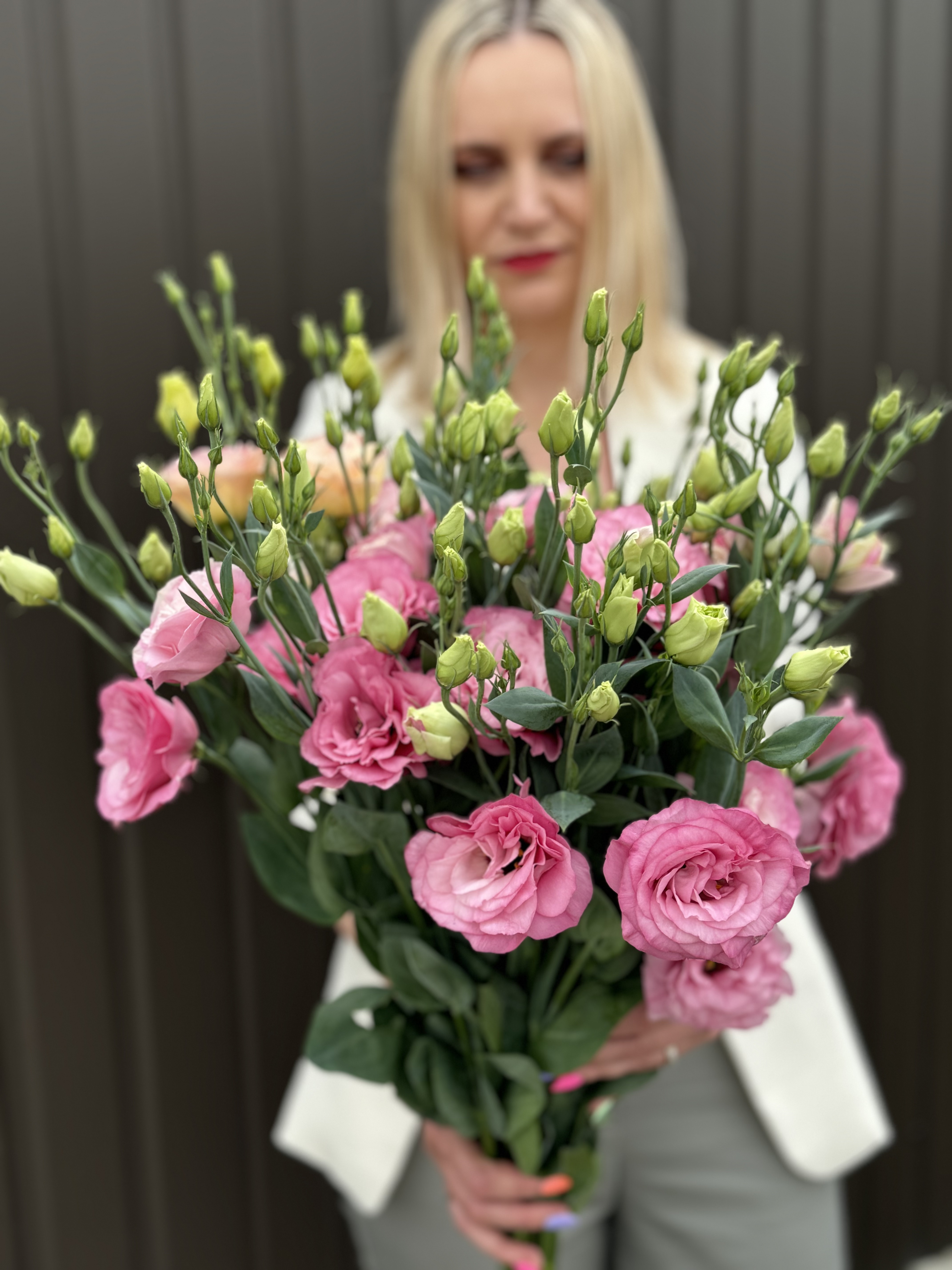 Еустома рожева