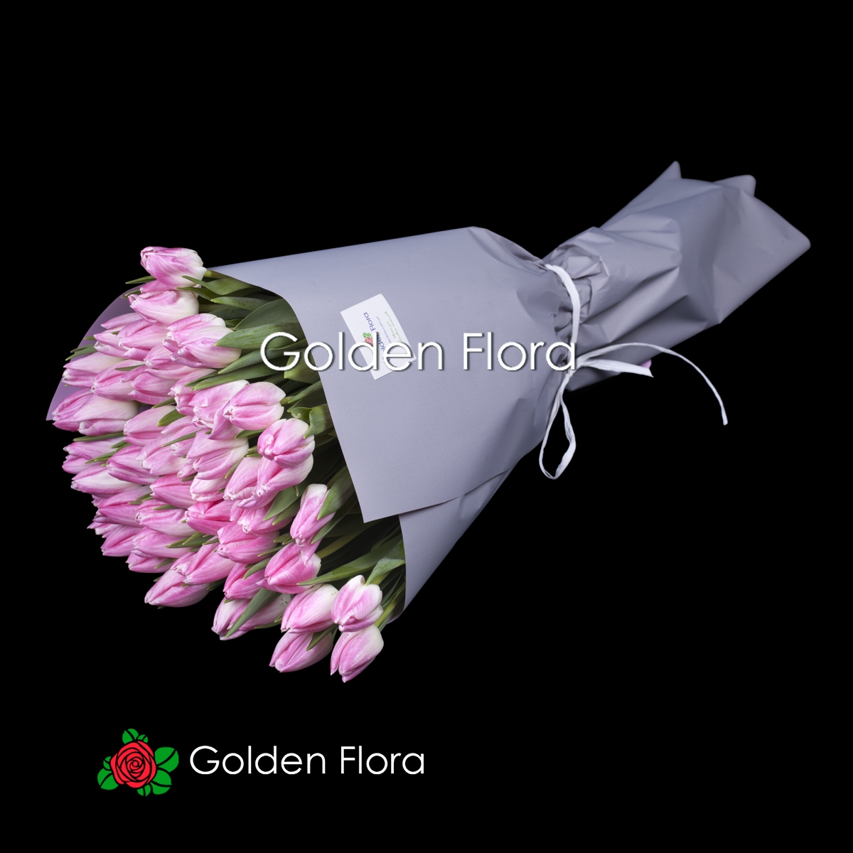 51 світло-рожевий тюльпан